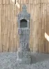 Product image 1 of the product “Balinese shrine Old Style - Made from cement and Taro Sand, 160cm height ”